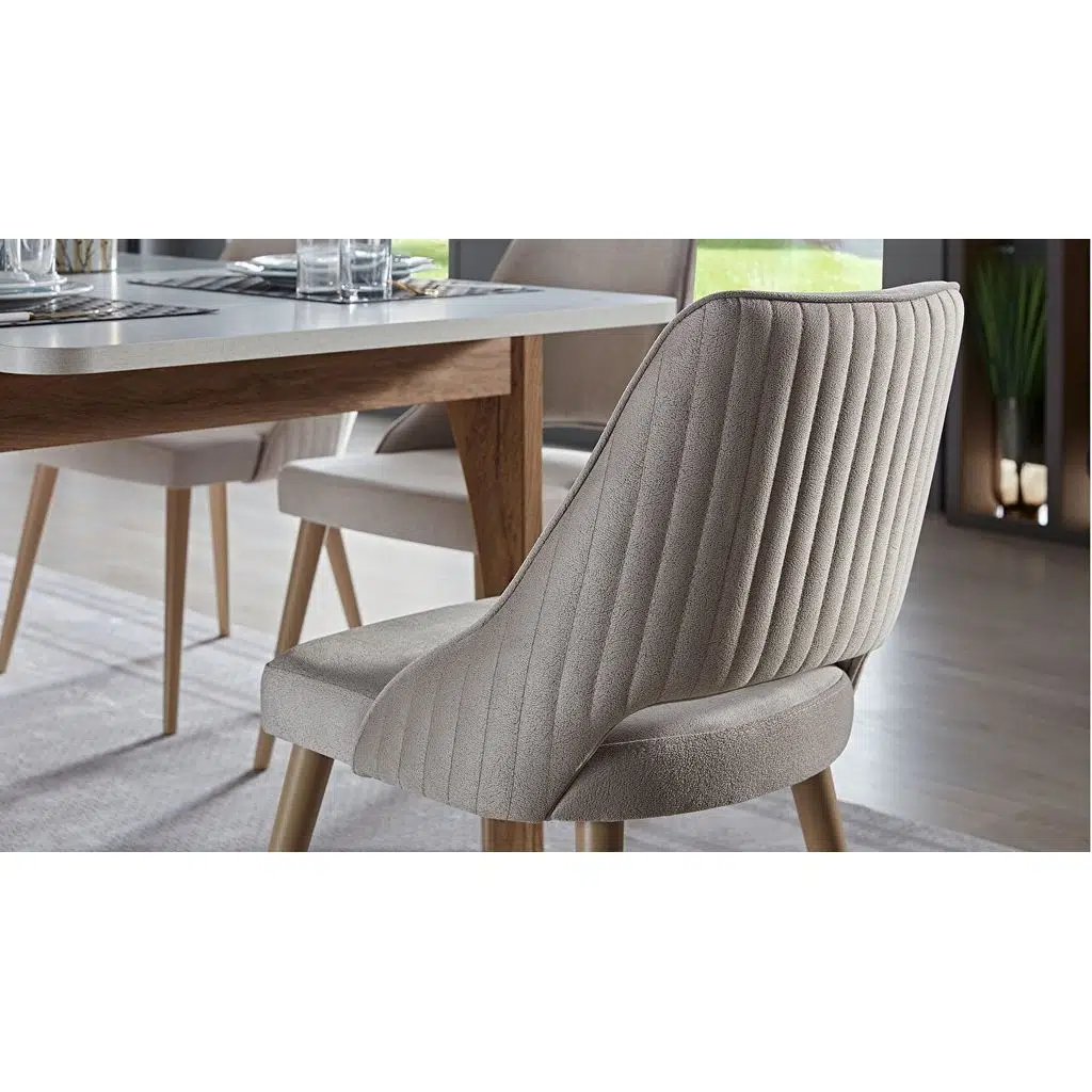 Bellona Valencia 6323 2 Li Sandalye Bej