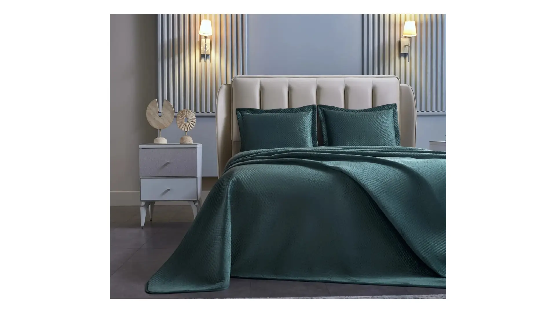 Doqu Home Ç Napoli Yatak Örtüsü