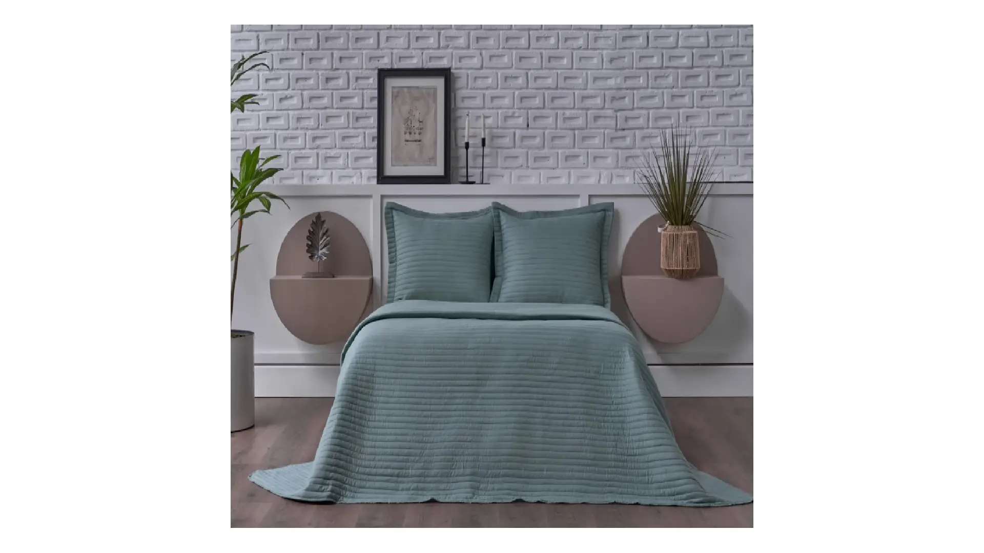 Doqu Home Çift Kişilik Otto Yatak Örtüsü
