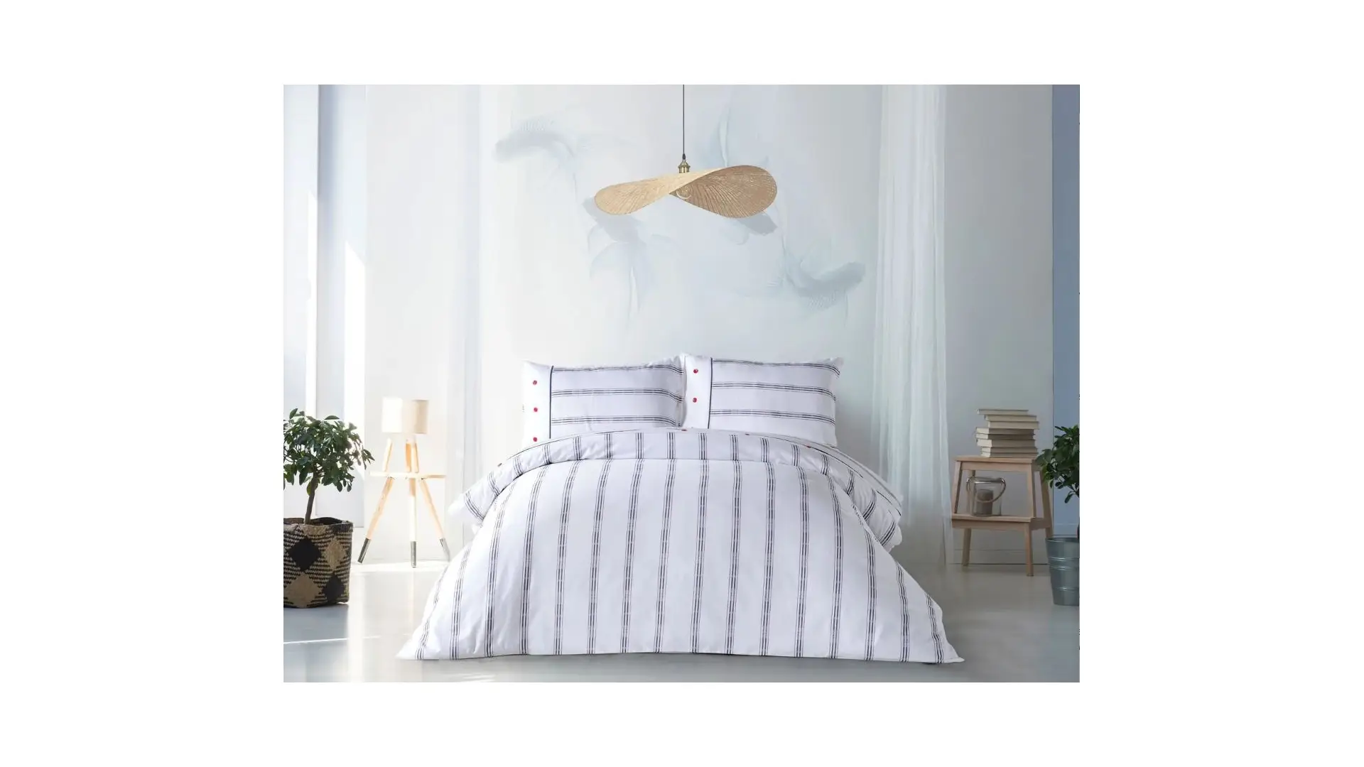 Doqu Home Marine Tek Kişilik Kingsize Nevresim Takımı Meridian