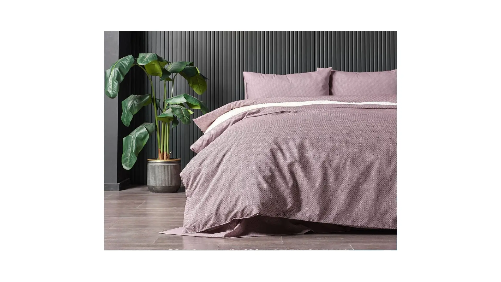 Doqu Home Tek Kişilik Pure Touch Nevresim Takımı Gül Kurusu