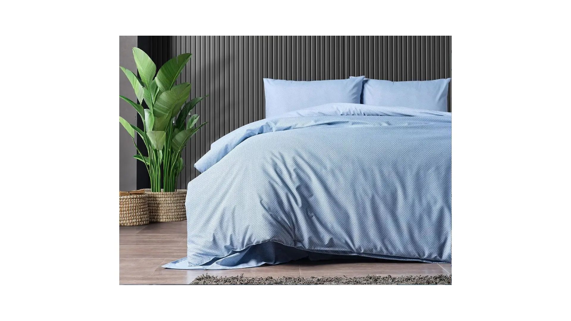 Doqu Home Tek Kişilik Pure Touch Nevresim Takımı Mavi