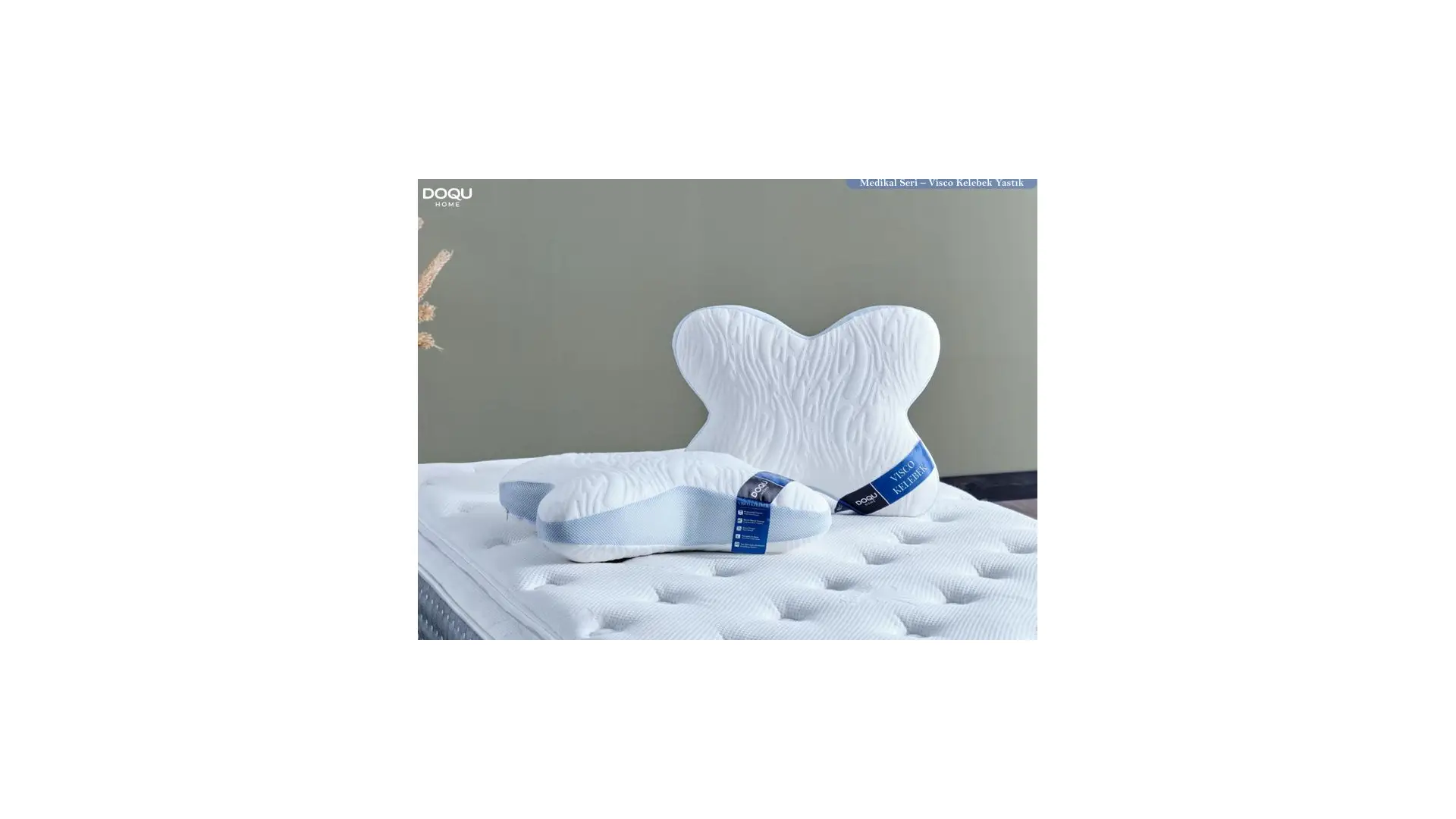 Doqu Home Visco Kelebek Yastık 50x70