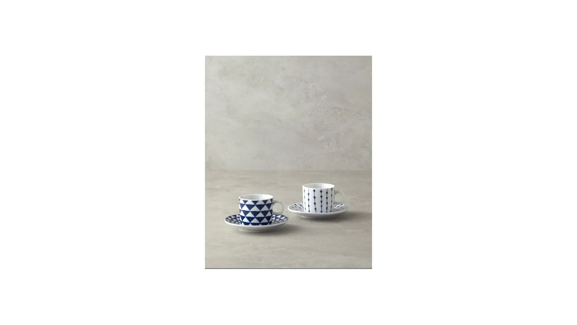 English Home Trin Kahve Fincan Takımı 80 ml Lacivert
