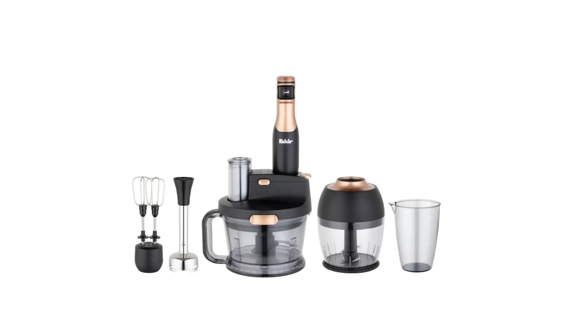 Fakir Speed Multi Blender Seti Black & Copper