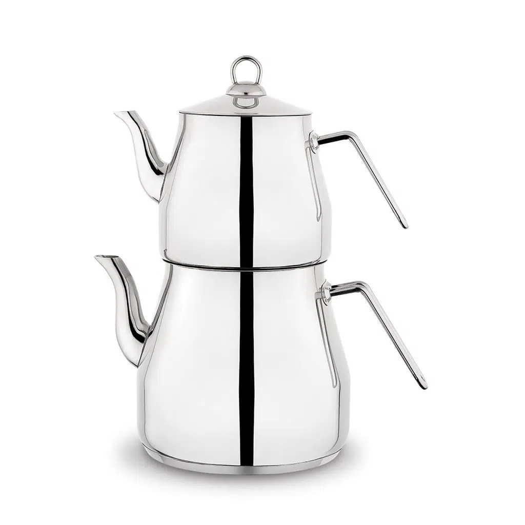 Schafer Prochef Dev Çaydanlık Takımı 4 prç Gümüş